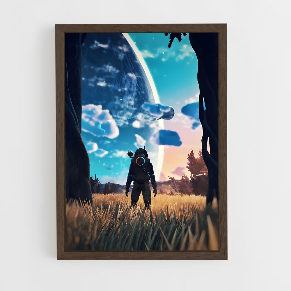 Poster man sky explorateur – affiche No man sky (vue 5)